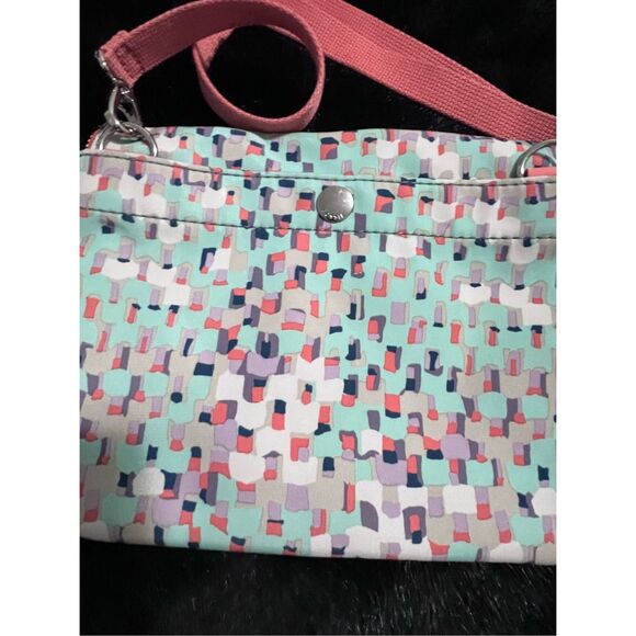 Fossil Multicolor Top Zip Keyper Crossbody Purse - Picture 4 of 6